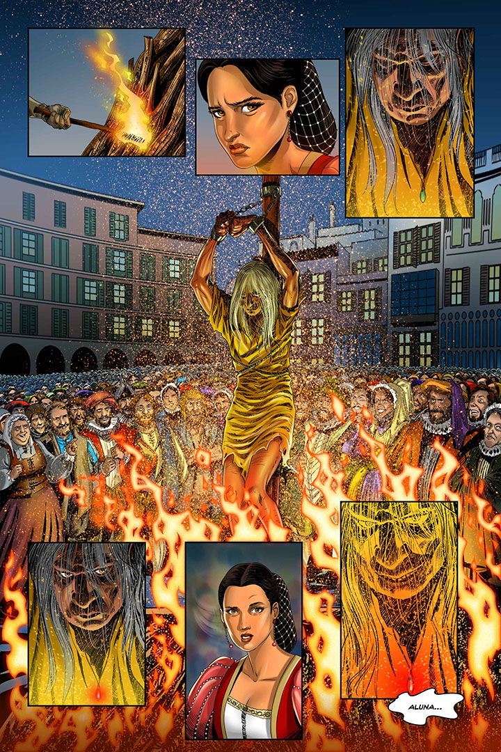 Aluna: The Fire Within Issue # 1 Preview